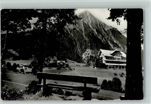 3703 Aeschi b. Spiez - Aussichtsbank Niesen