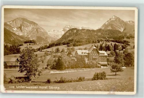 9657 Unterwasser - Hotel Säntis
