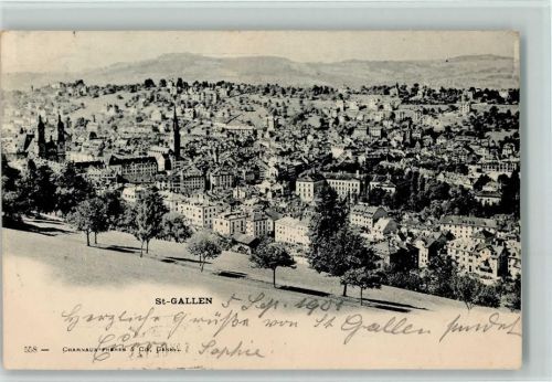 9000 St. Gallen S. Gallo 1901 - Gesamtansicht
