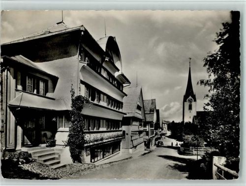 9633 Hemberg - Kurort Dorfpartie Oldtimer Kirche