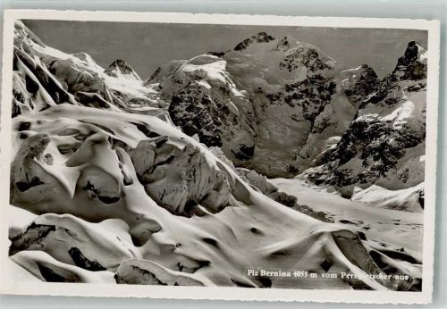 Bernina Winter Piz Bernina