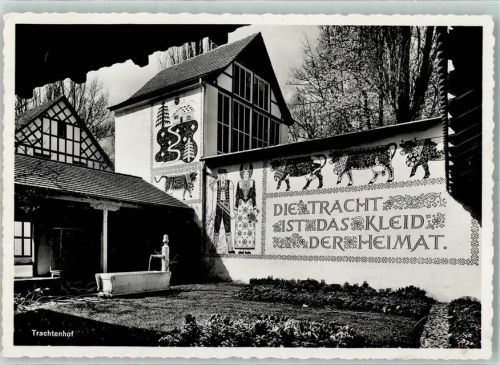 8000 Zürich - Landesausstellung 1939 Trachtenhof