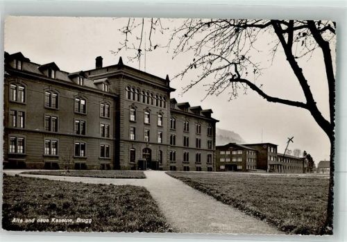 5200 Brugg AG 1949 Foto AK Feldpost Kaserne