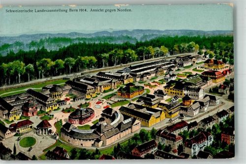 3000 Bern Berne 1914 Foto AK Landes- Ausstellung