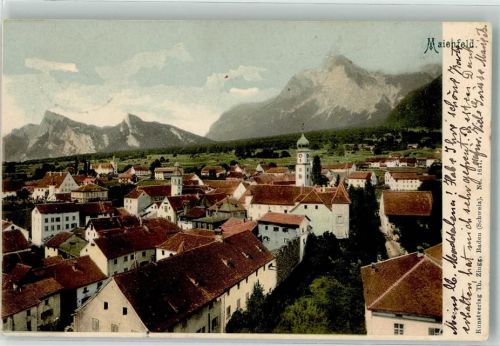 7304 Maienfeld 1904 Gebrauchsspuren