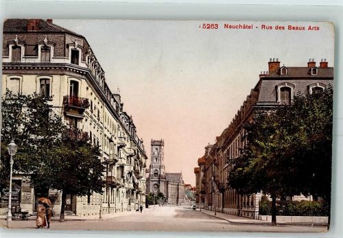 2000 Neuchâtel Neuenburg - Rue des Beaux Arts