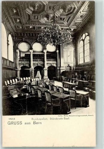 3000 Bern Berne - Bundespalast Ständeratssaal