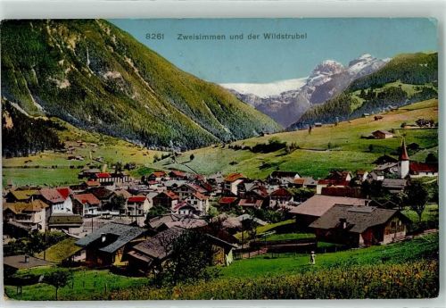 3770 Zweisimmen 1913 - Wildstrubel