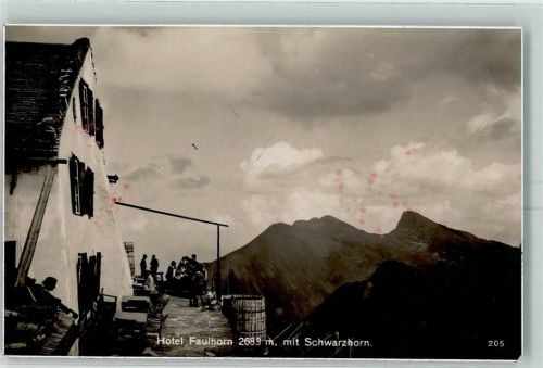 Faulhorn - Hotel Schwarzhorn