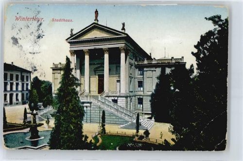 8400 Winterthur - Rathaus Brunnen AKU2