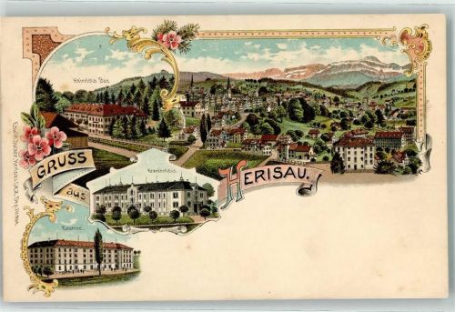 9100 Herisau - Kaserne Krankenhaus Heinrichs Bad