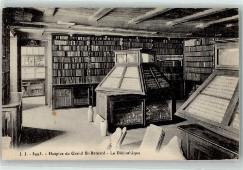 Hospiz Großer Sankt Bernhard Pass - Bibliothek