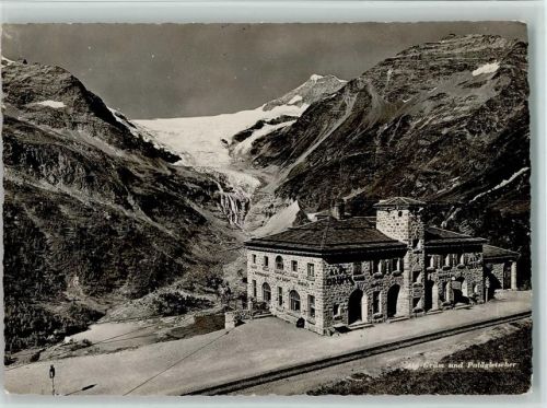 7710 Alp Grüm - Alp Grüm und Palügletscher