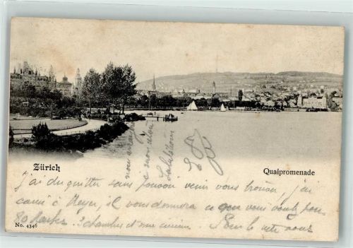 8000 Zürich 1903 - Quaipromenade