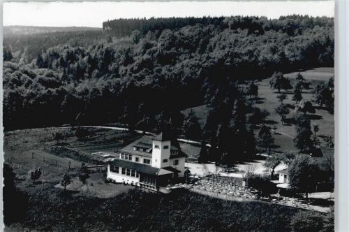 8600 Dübendorf - Fliegeraufnahme, Restaurant Waldmannsburg, Dübelstein