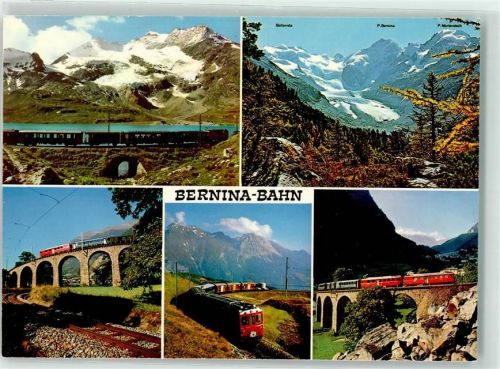 7504 Bernina Suot Pontresina - Bergbahn