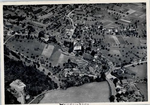 9470 Werdenberg - Fliegeraufnahme, Schloß