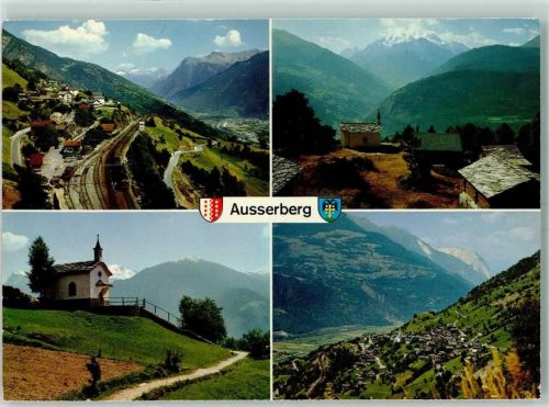 3938 Ausserberg - Station BLS Ranft Wanderweg Ausserberg