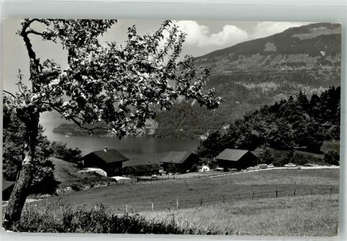 3706 Leissigen 1957 Foto AK Pension Ferienheim d. Pilgermission St. Chrischona