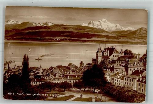 1260 Nyon 1928 Foto AK
