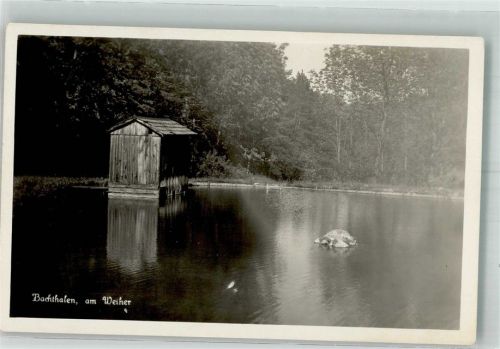 4438 Langenbruck Foto AK Bachthalen Am Weiher