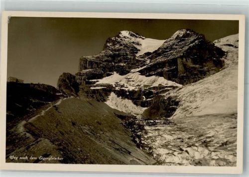 3823 Eigergletscher Foto AK Eigergletscher
