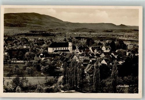 4144 Arlesheim 1929 Foto AK Kirche
