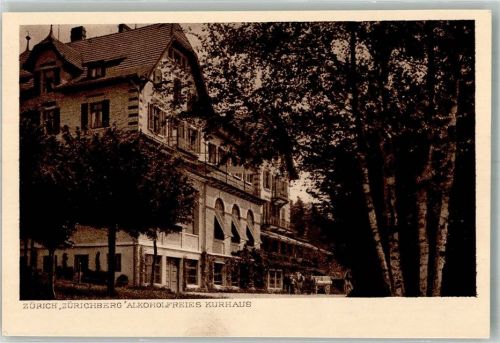 8000 Zürich Foto AK Kurhaus Zürichberg Alkoholfrei