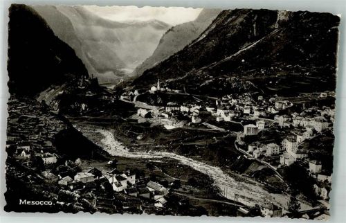 6563 Mesocco 1937 Foto AK
