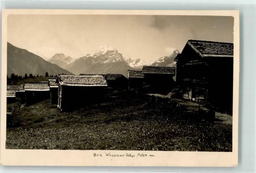 7494 Wiesen GR - Wiesneralp Berghütten