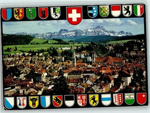 9000 St. Gallen S. Gallo - Luftaufnahme