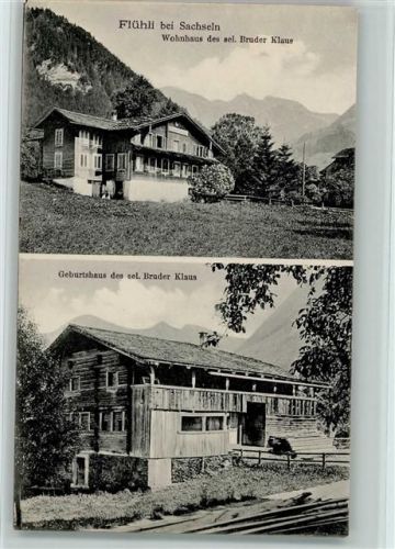 6173 Flühli LU - bei Sachseln Wohnhaus des sel. Bruder Klaus Geburtshaus des sel. Bruder Klaus