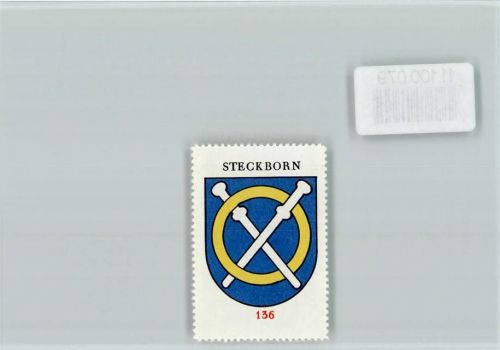 8266 Steckborn - Vignette Wappen Kaffee Hag ca 1920-1940
