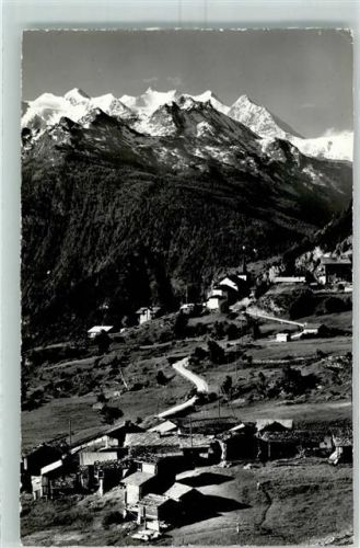 3934 Zeneggen - Mischabelgruppe Balfrin und Nadelgrat