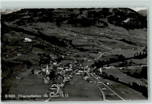 3792 Saanen Gebrauchsspuren Fliegeraufnahme