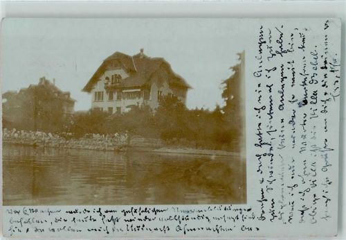 8700 Küsnacht ZH 1901 Gebrauchsspuren Ort lt. Stempel