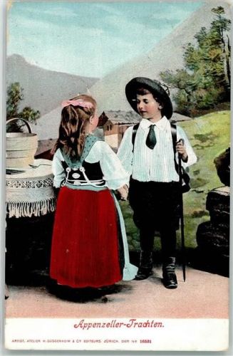 9050 Appenzell 1906 - Mädchen Junge