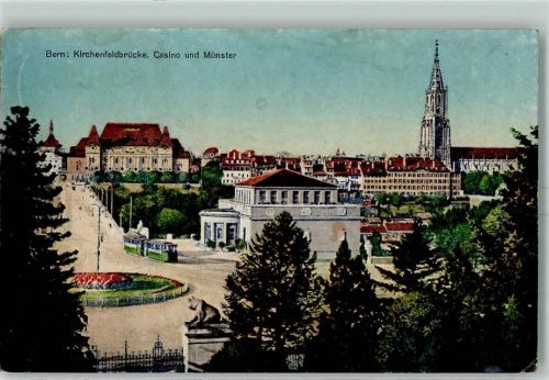 3000 Bern Berne 1901 - Kirchenfeldbrücke Casino Münster