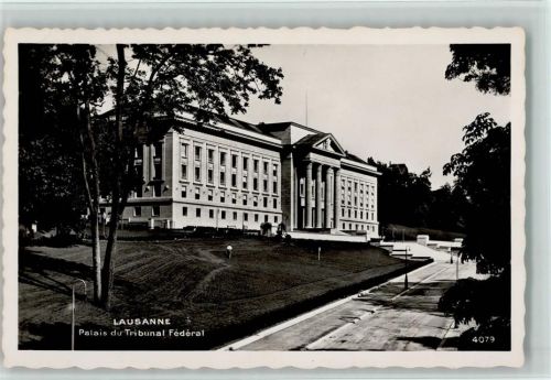 1000 Lausanne Losanna - Palais due Tribunal Federal