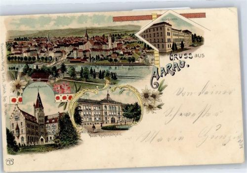 5000 Aarau - Gewerbe Museum Kantonschule Kaserne