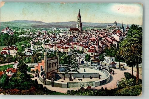 3000 Bern Berne 1940 Foto AK Generalsnasicht mit Bärengraben Spende Rotes Kreuz