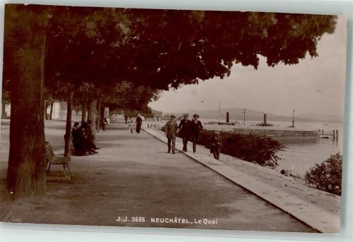 2000 Neuchâtel Neuenburg 1913 - Quai