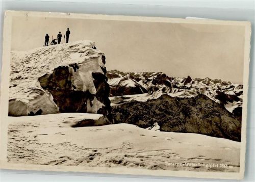 Parsenn 1937 Winter Weissflugipfel