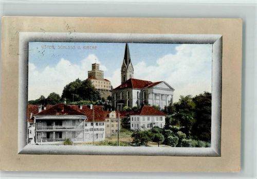 8610 Uster - Schloss Kirche Passepartout