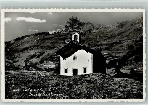 1985 La Sage Ferpècle - Chapelle de St. Christophe