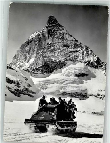 3920 Zermatt 1963 - Auto Schneemobil Rolba Materhorn