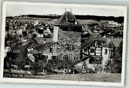 8400 Winterthur Foto AK Burg Hegi