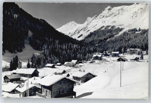 1875 Morgins - Teilansicht Winter