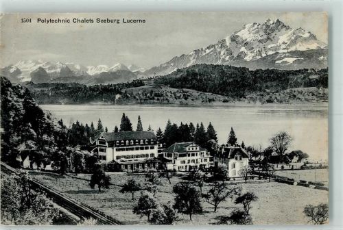 6000 Luzern Lucerne Gebrauchsspuren Polytechnic Chalets Seeburg