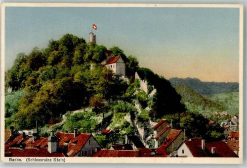 5400 Baden - Schlossruine Stein